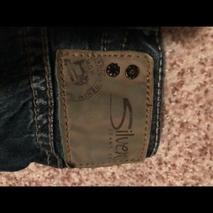 Silver jeans
